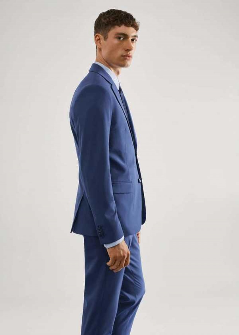 Mango Super Slim-fit Suit Blazer In Stretch Fabric | MNG-21414