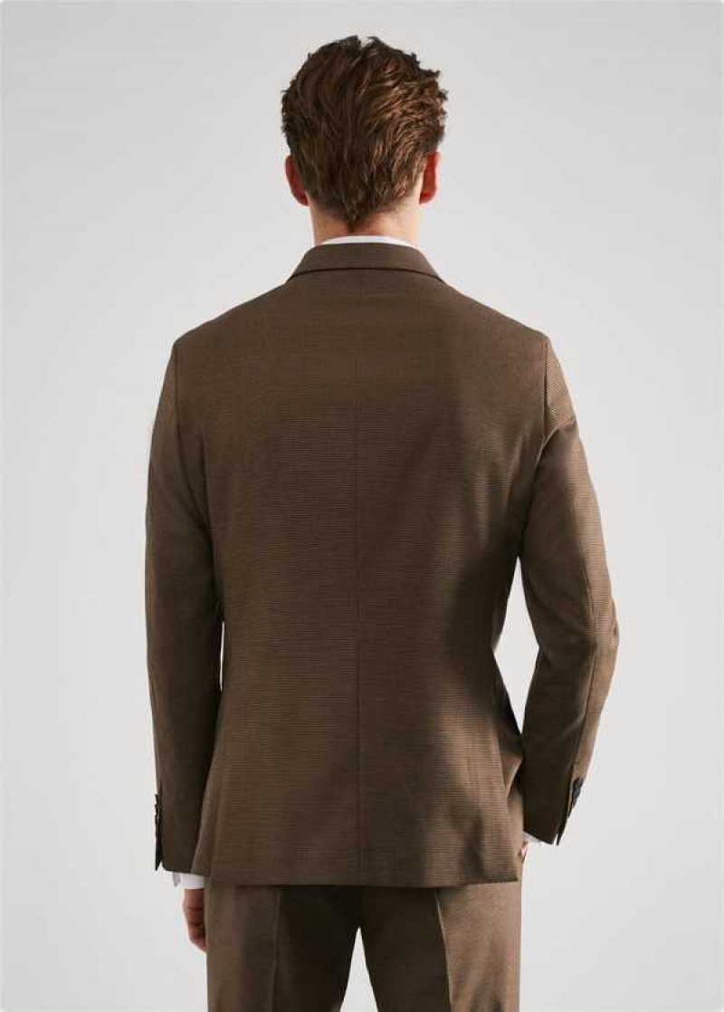 Mango Super Slim-fit Suit Blazer In Stretch Fabric | MNG-21409