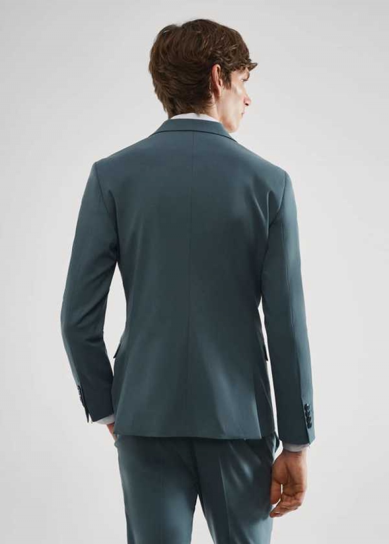 Mango Super Slim-fit Suit Blazer In Stretch Fabric | MNG-21402