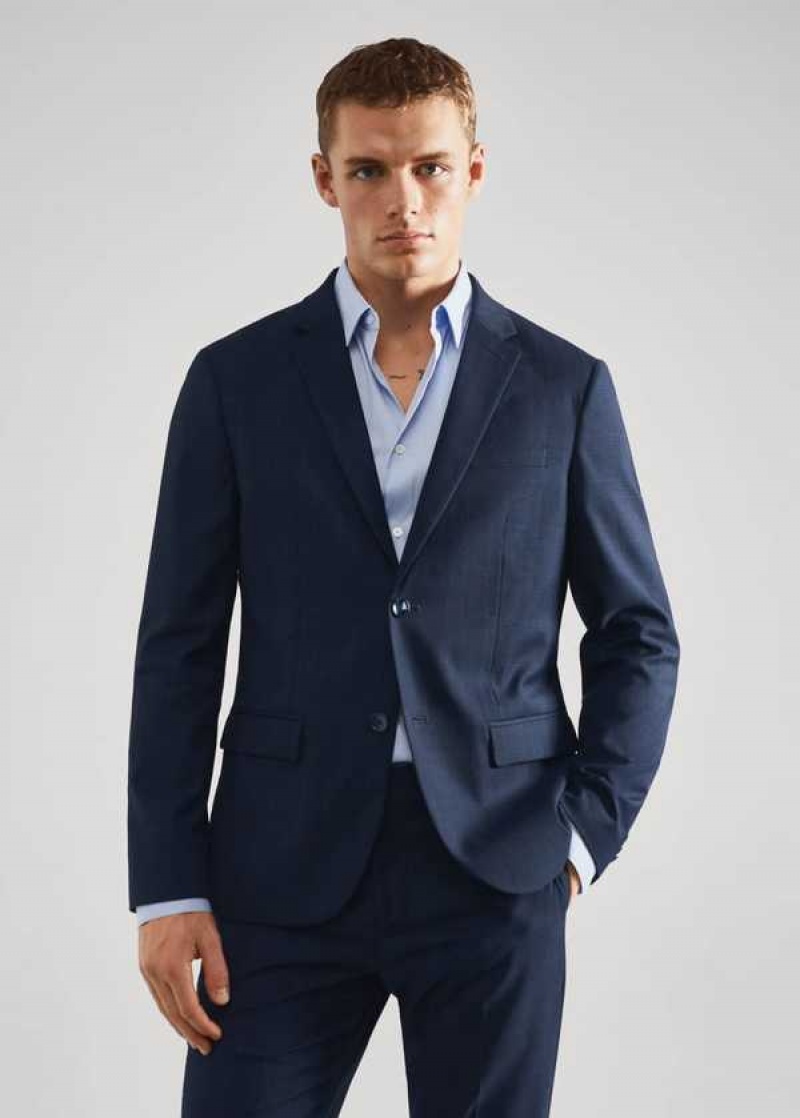 Mango Super Slim-fit Suit Blazer | MNG-21433