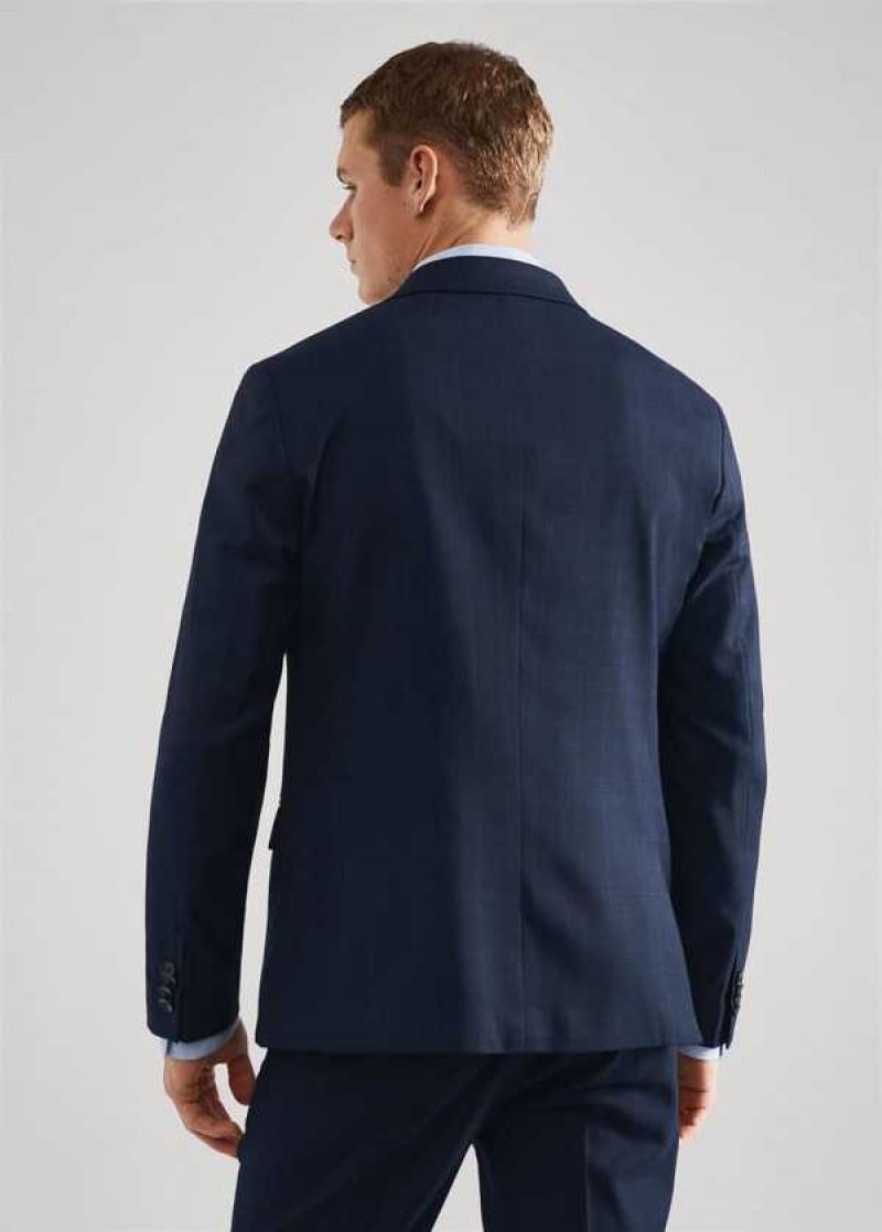 Mango Super Slim-fit Suit Blazer | MNG-21432