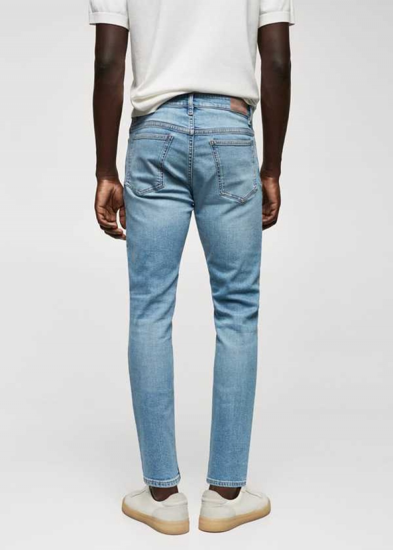 Mango Tom Tapered Cropped Jeans | MNG-21870