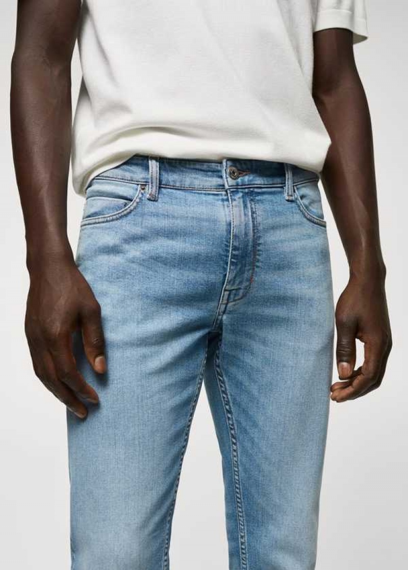 Mango Tom Tapered Cropped Jeans | MNG-21870