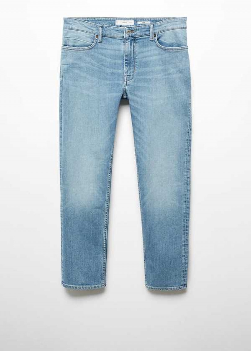 Mango Tom Tapered Cropped Jeans | MNG-21870