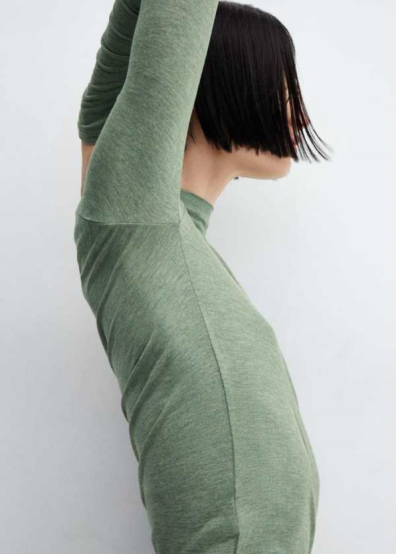 Mango Turtleneck Long-sleeved T-shirt | MNG-25145