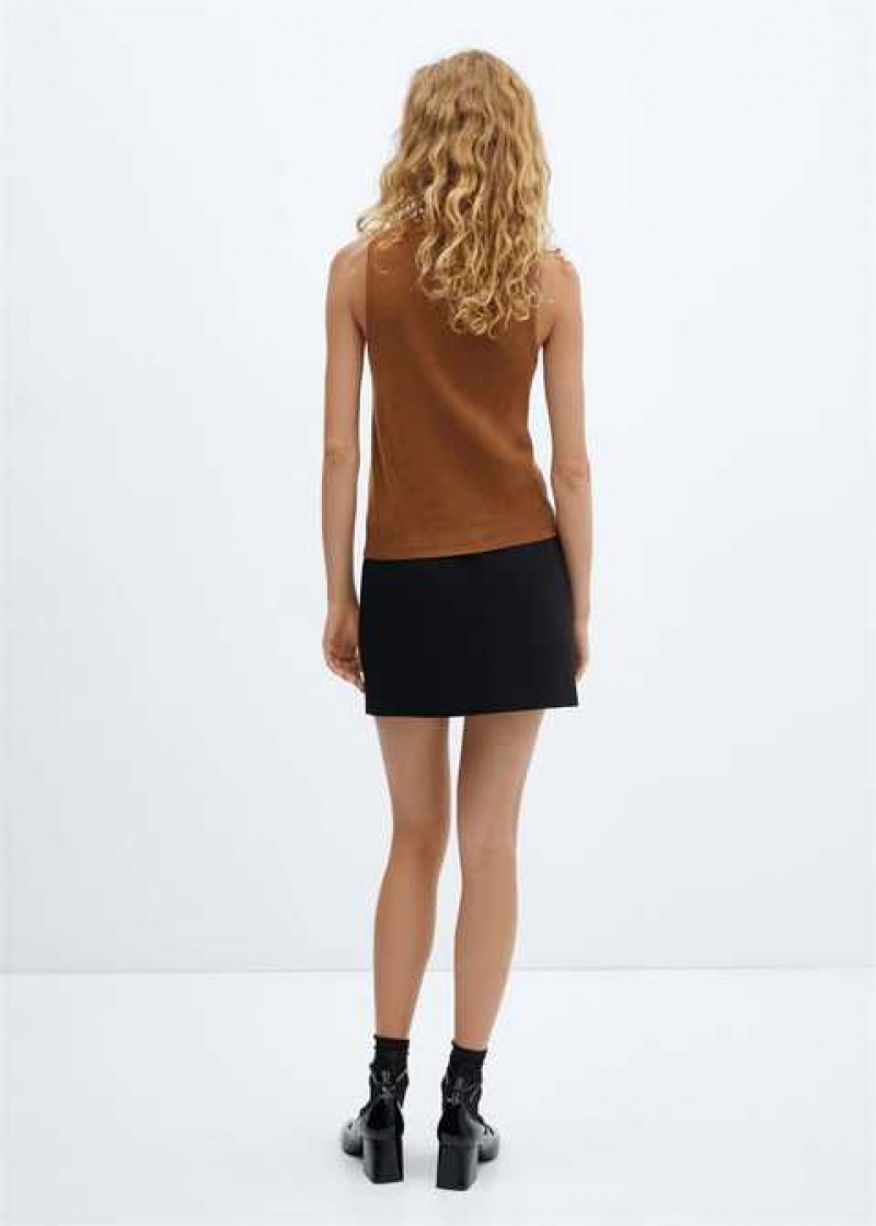 Mango Turtleneck Pletené Top | MNG-24666