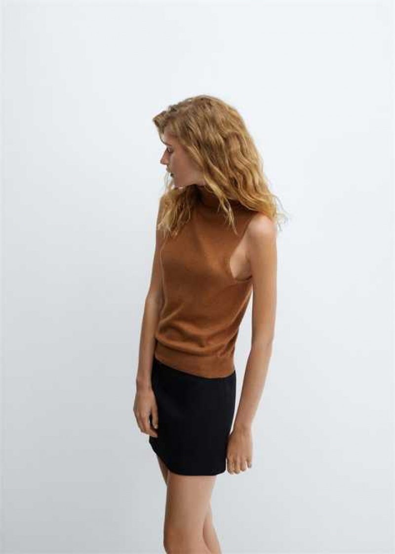 Mango Turtleneck Pletené Top | MNG-24666