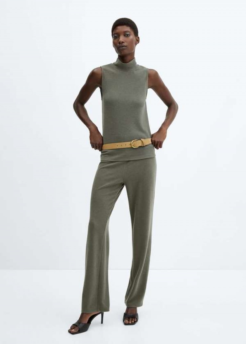 Mango Turtleneck Pletené Top | MNG-24832