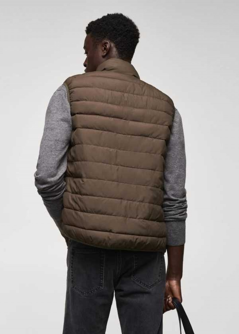 Mango Ultralight Vody-repellent Prošívaný Vest | MNG-22554