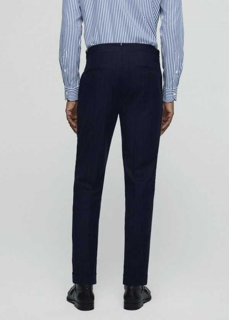 Mango Virgin Vlna Suit Pants | MNG-22388