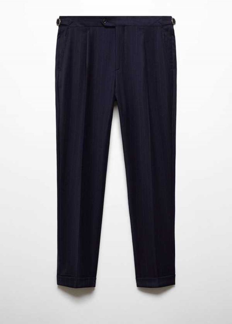 Mango Virgin Vlna Suit Pants | MNG-22388