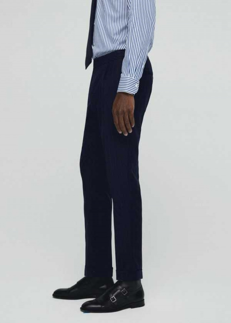 Mango Virgin Vlna Suit Pants | MNG-22388