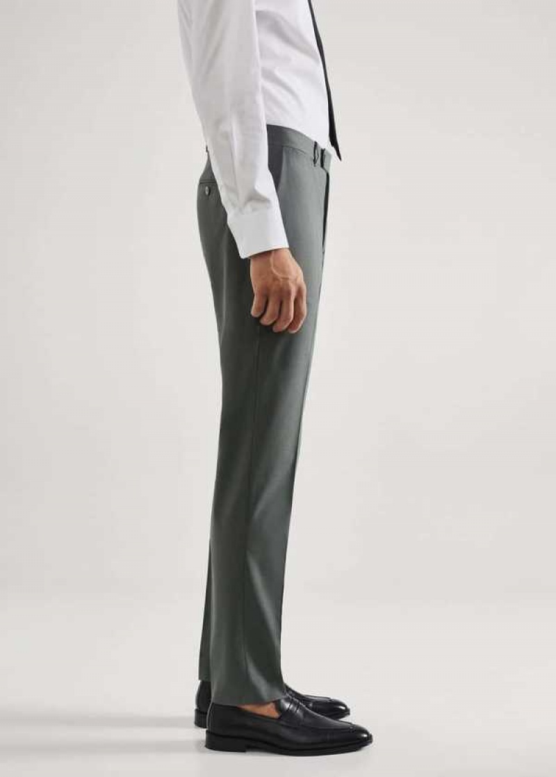 Mango Vlna Slim-fit Suit Pants | MNG-22424