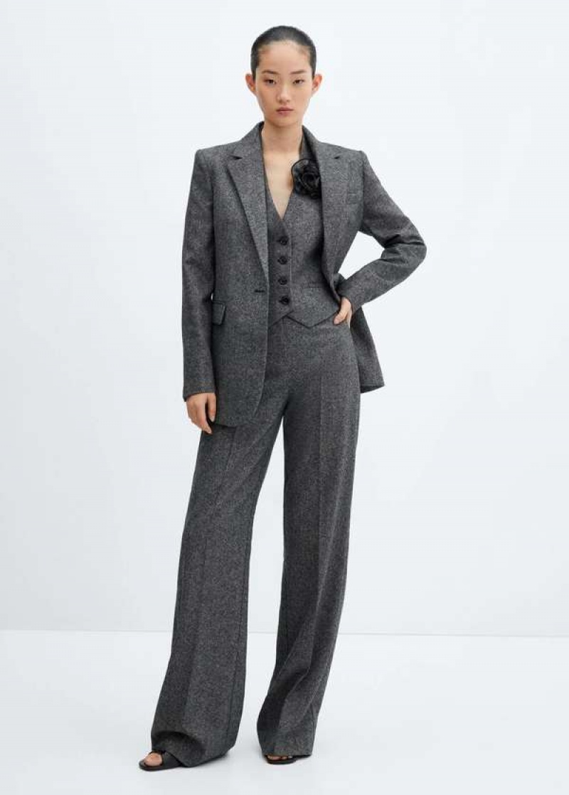 Mango Vlna Suit Pants | MNG-24283