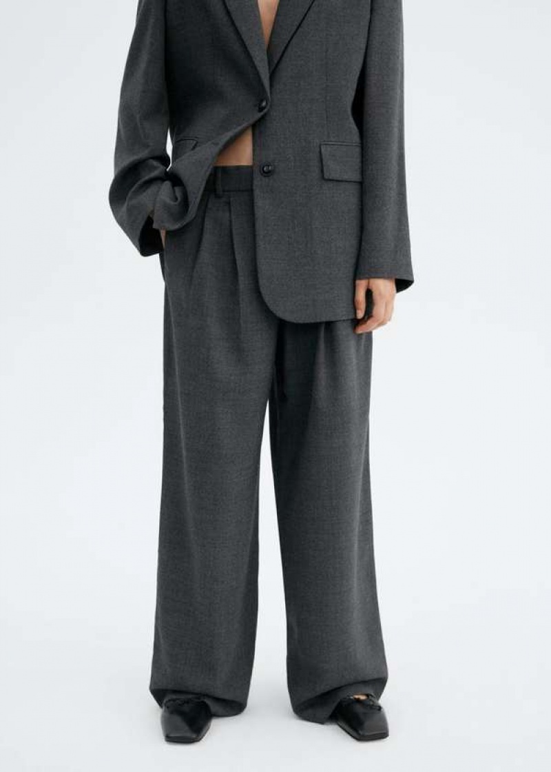 Mango Vlna Suit Pants | MNG-24479