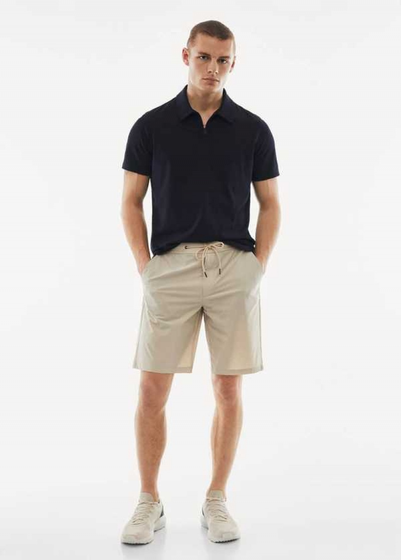 Mango Vody-repellent Technical Bermuda Shorts | MNG-22450