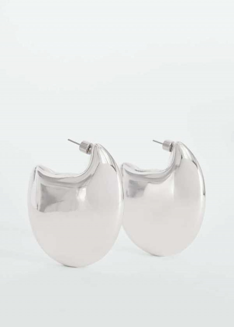 Mango Volume Oval-hoop Earrings | MNG-22825