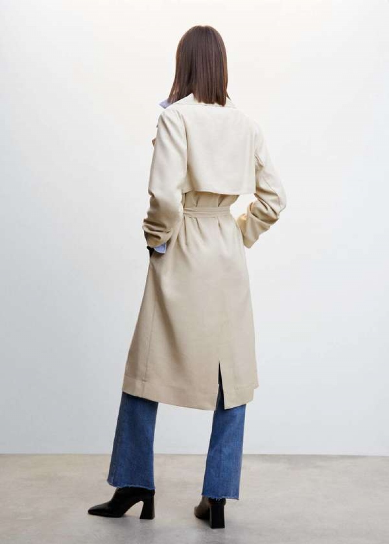 Mango Wrap Coat With Lapels | MNG-26457