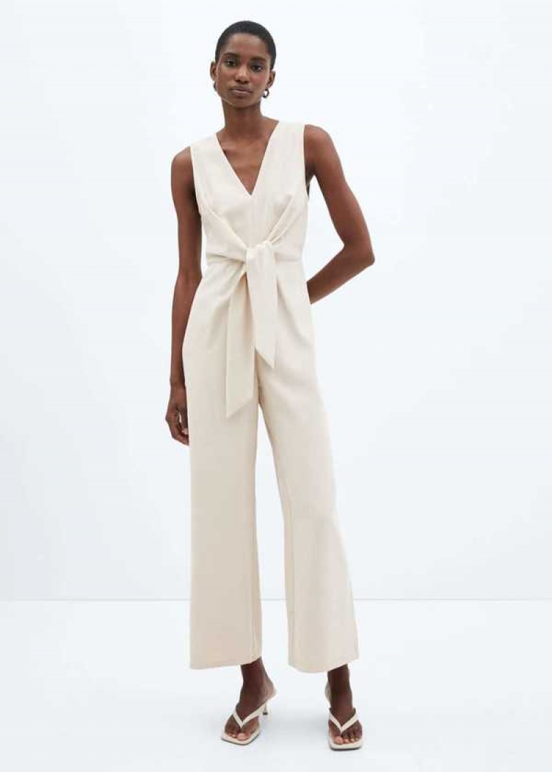 Mango Wrap Long Jumpsuit | MNG-25771