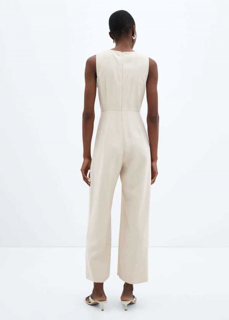 Mango Wrap Long Jumpsuit | MNG-25771