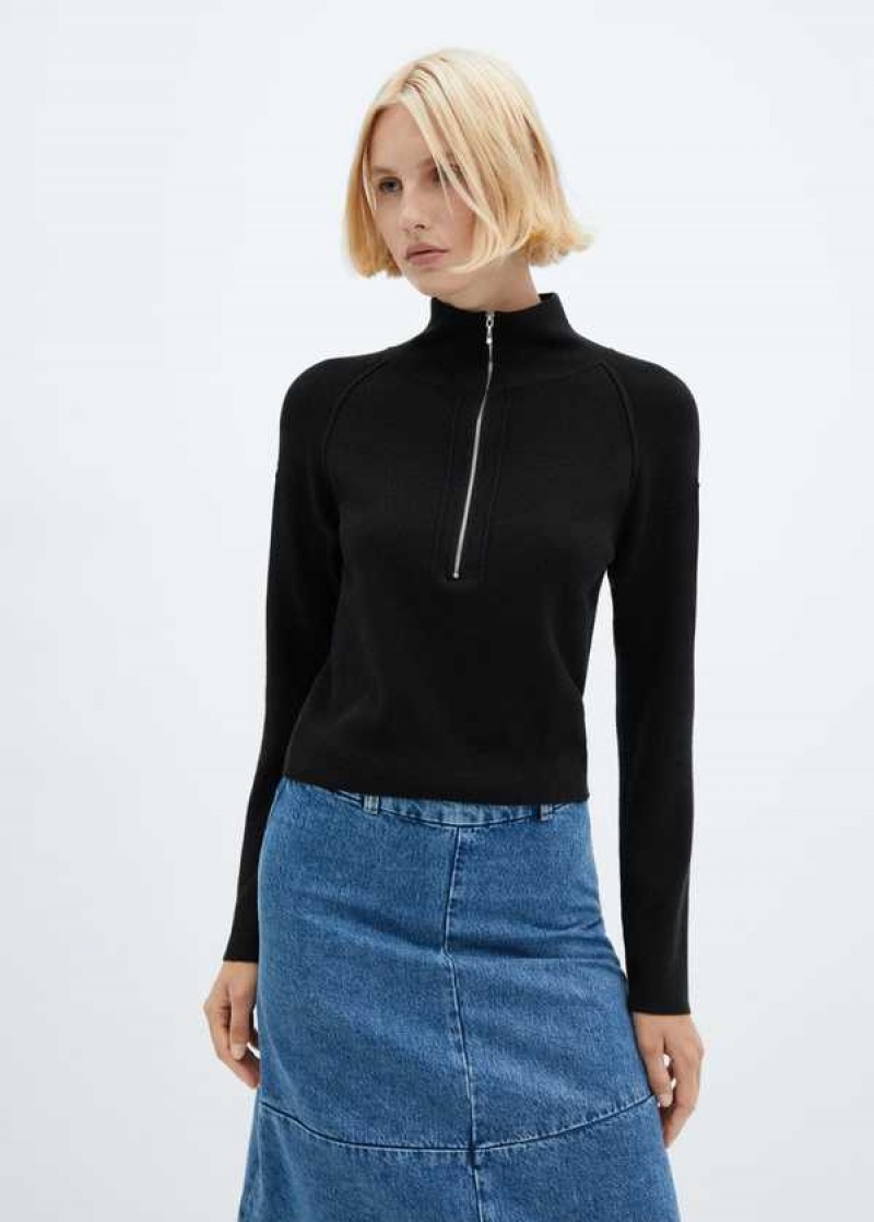 Mango Žebrovaný Round-neck Svetrové | MNG-25552