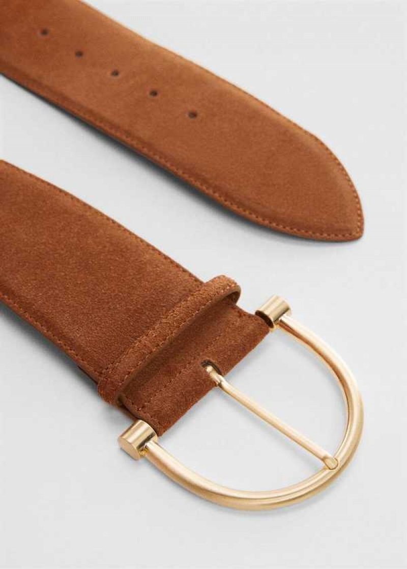 Mango Široké Læder Belt | MNG-22968