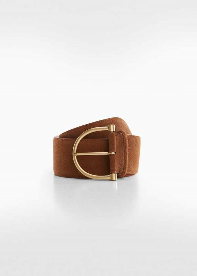 Mango Široké Læder Belt | MNG-22968