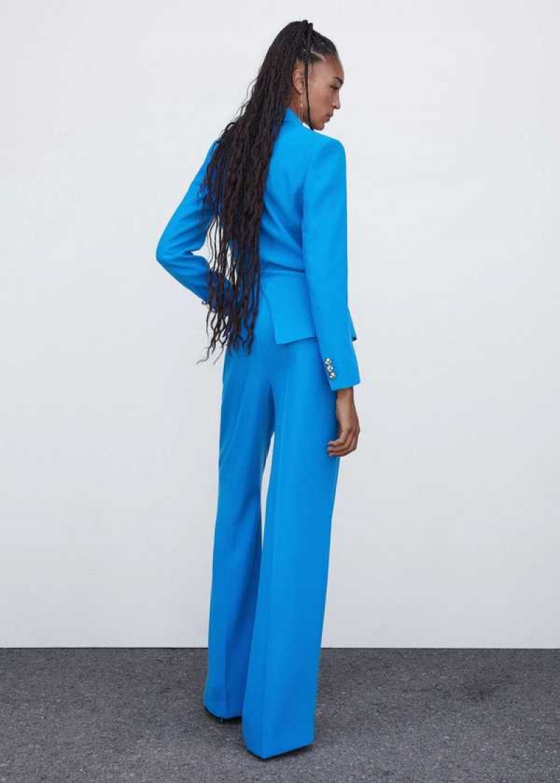 Mango Široké Leg Suit Pants | MNG-24322