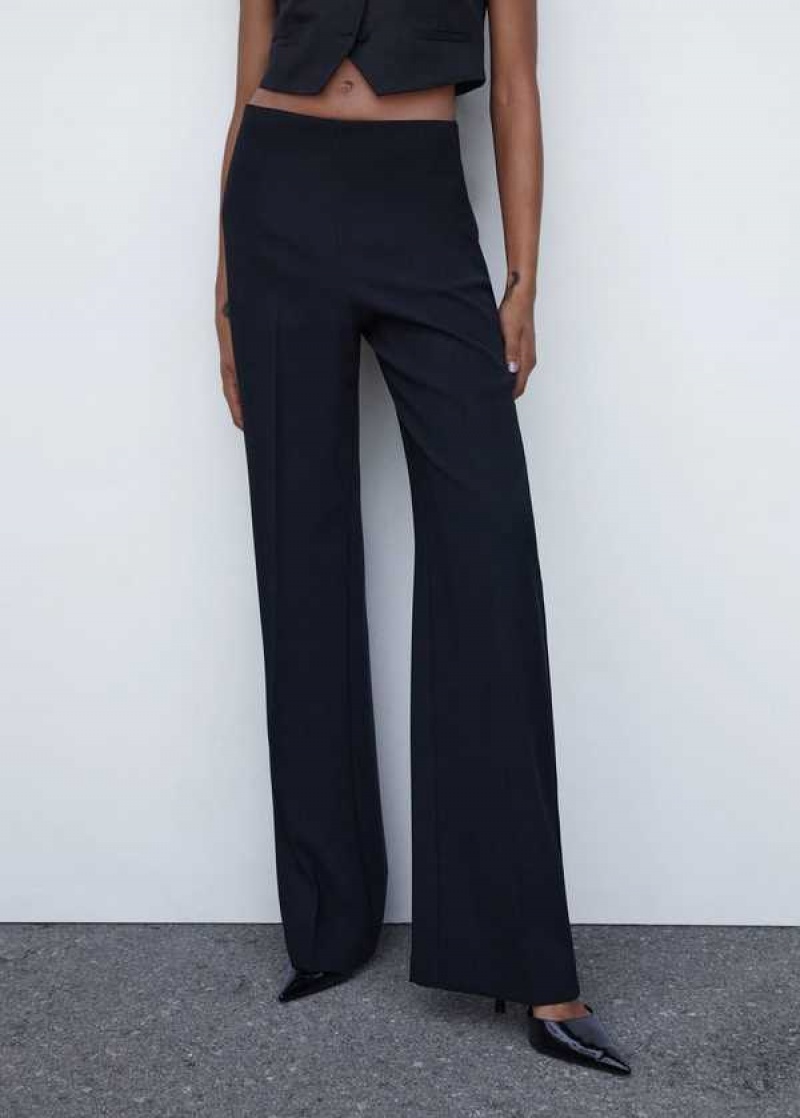 Mango Široké Leg Suit Pants | MNG-24338