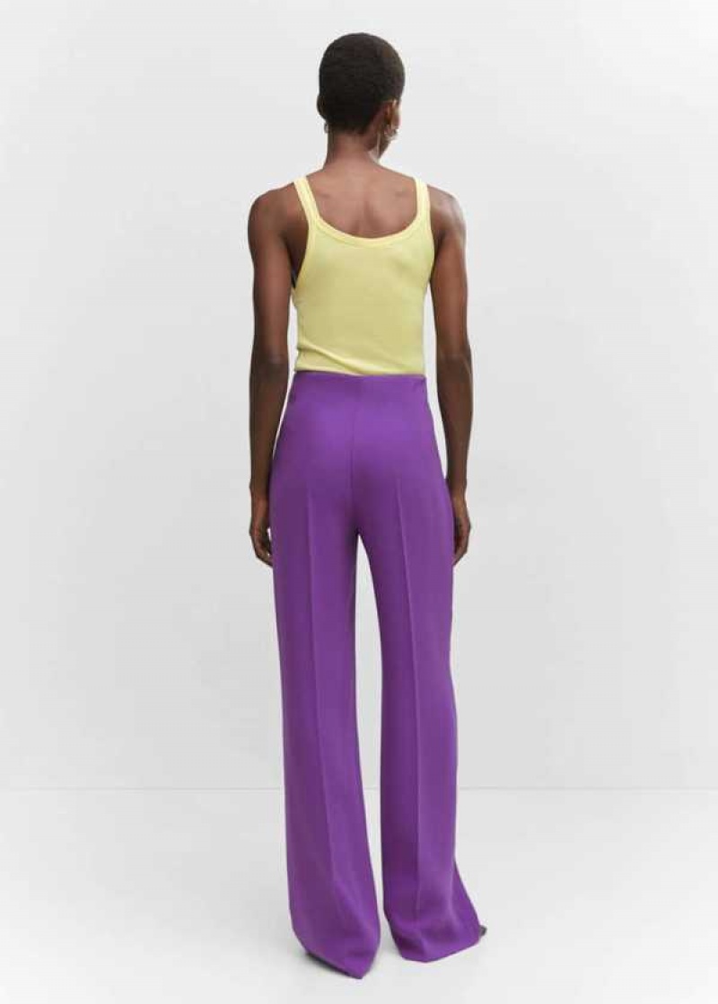 Mango Široké Leg Suit Pants | MNG-24357