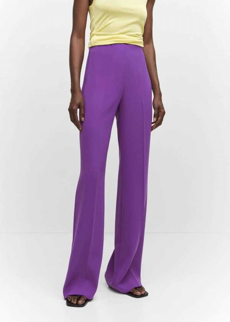 Mango Široké Leg Suit Pants | MNG-24357