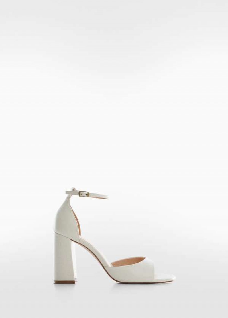 Mango Široké-heeled Sandal With Bracelet | MNG-23545