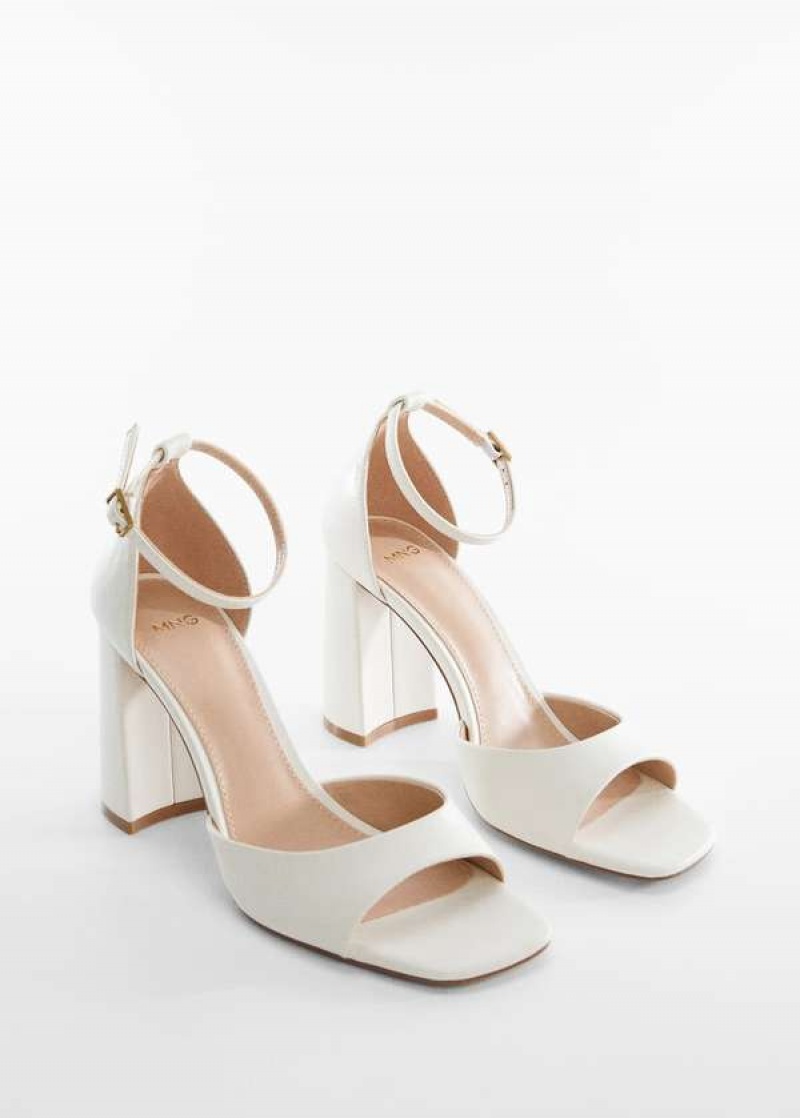 Mango Široké-heeled Sandal With Bracelet | MNG-23545